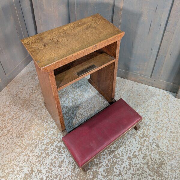 Late Gothic Heavy & Well Made Oak Prayer Desk Prie Dieu