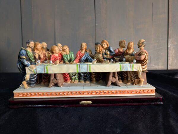 Juliana Collection Very Heavy Resin Last Supper Religious Statue