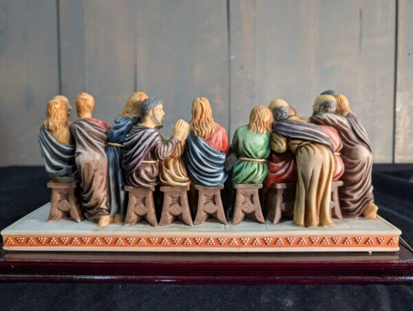 Juliana Collection Very Heavy Resin Last Supper Religious Statue