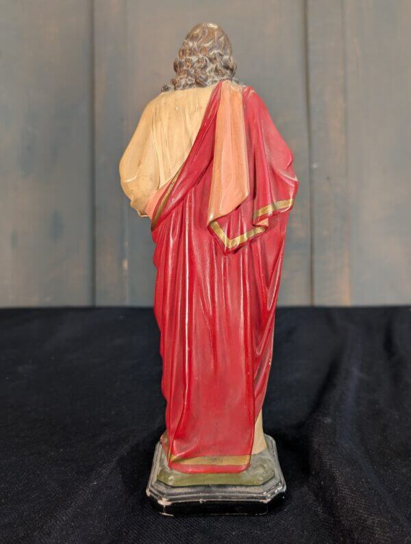 Gentle Featured Religious Smaller Statue of Christ The Sacred Heart