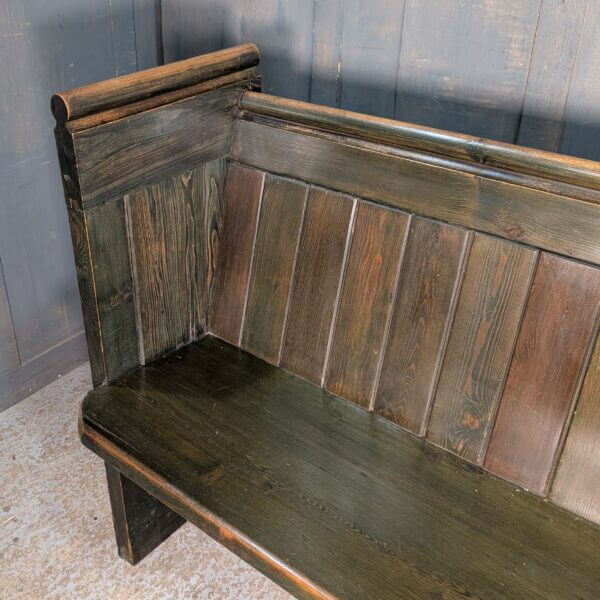 Overbuilt Very Strong Vintage 1910's Pine Church Pews Benches from Christchurch Walton on the Hill