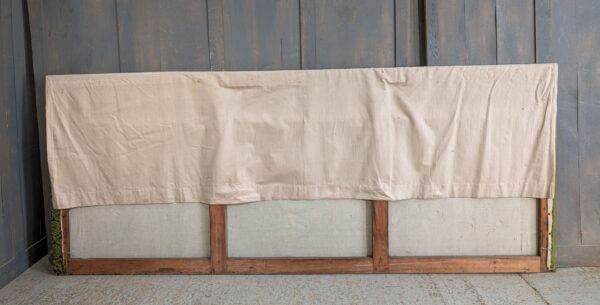 Very Ornate Antique Green & Gold Embroidered Altar Cloth & Superfrontal