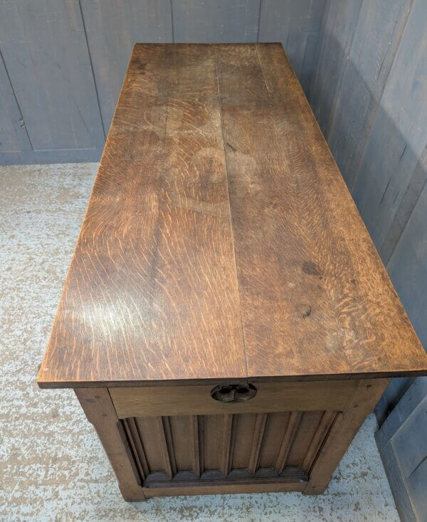 Excellent Antique Oak Gothic Church Altar from St Andrew's Liverpool