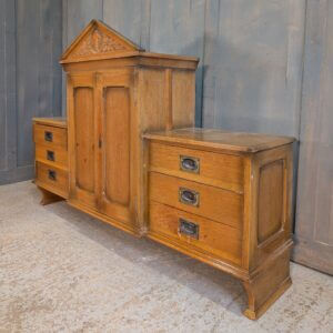 Vintage Wall or Furniture Mounted Convent Chest Cupboard