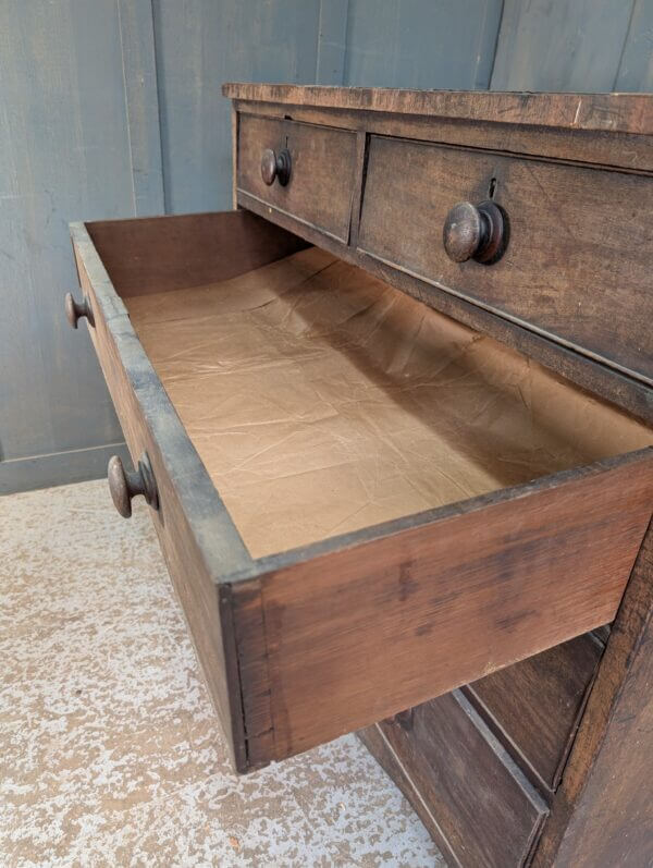 'Haunted House' Victorian Two Over Three Chest of Drawers