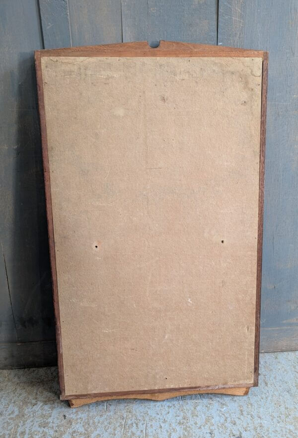 Vintage Mid-Century Church Display Board Case with Lock & Key