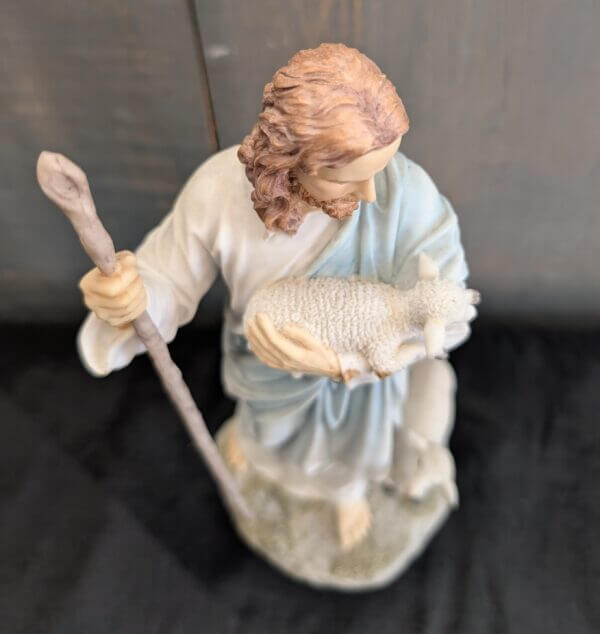 Medium Size Polystone Religious Statue Christ of Nazareth
