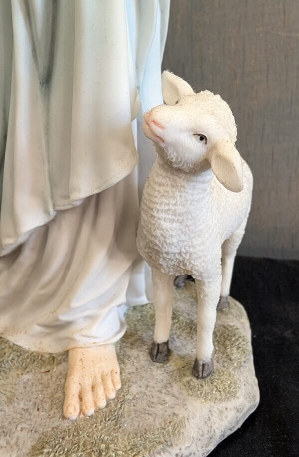 Medium Size Polystone Religious Statue Christ of Nazareth