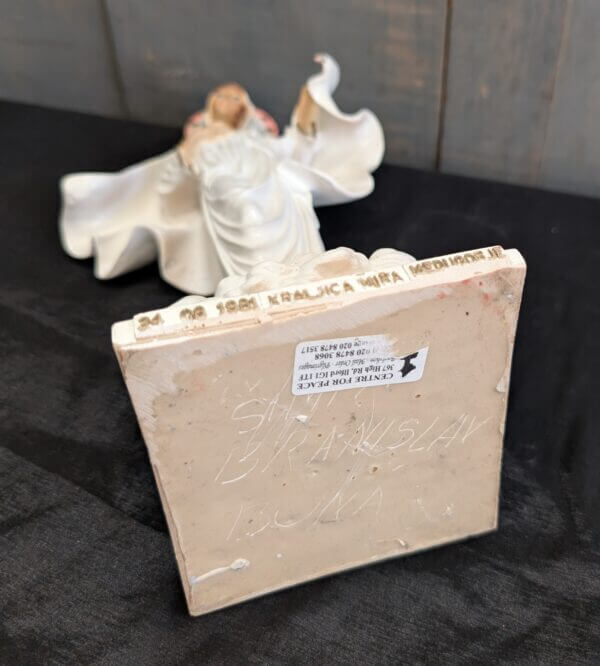 Religious Statue of Madonna of Medjugorje by Guiseppe Armani