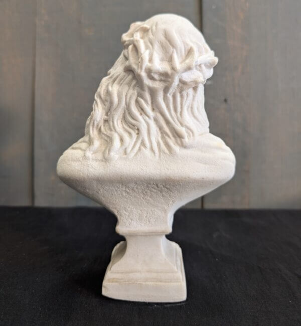 Heavy Polystone Bust of Christ 'Ecce Homo'