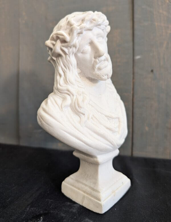Heavy Polystone Bust of Christ 'Ecce Homo'