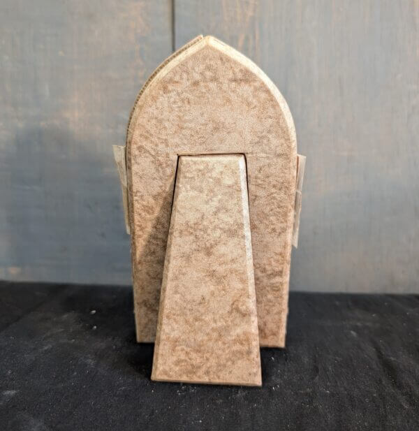 1950's Vintage Italian Crucifixion, Standing Travel Shrine
