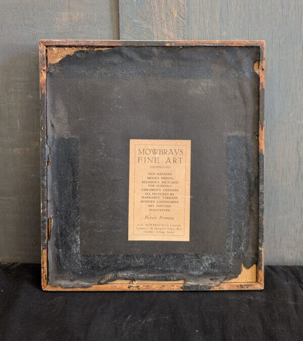 Lovely Small Margaret Tarrant Framed Print 'Blessing The Lambs'