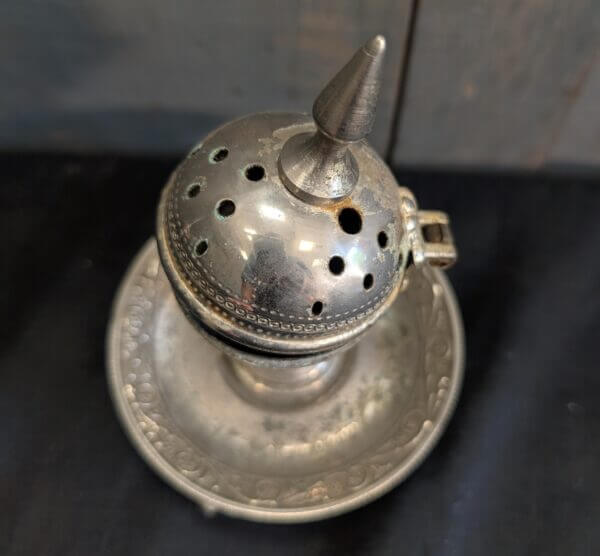 Vintage Eastern Orthodox Style Table Censer Incense Burner
