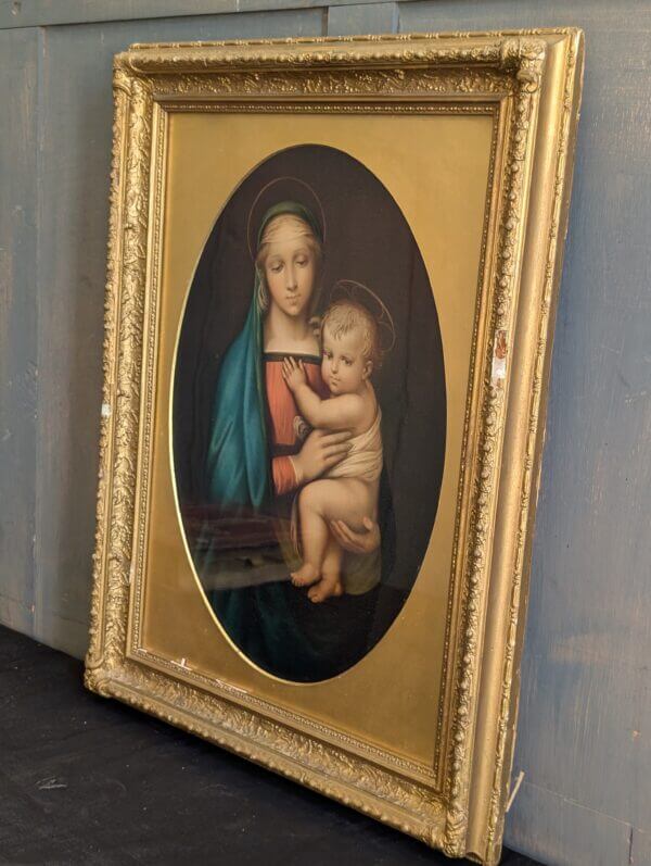 After Raphael's Madonna & Child (of the Grand Duke)