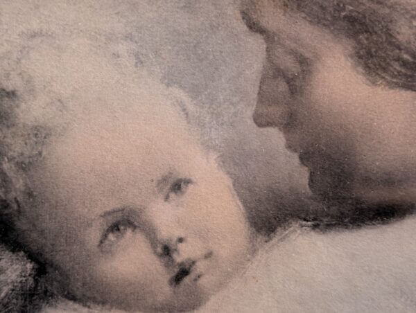 Madonna and Child, Original by Elliot Daingerfield Circa 1910