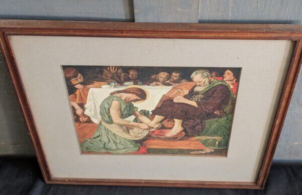 Christ Washing Peter's Feet, Original by Ford Madox Brown Circa 1910