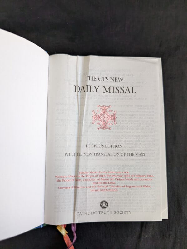 CTS New Daily Missal People's Edition