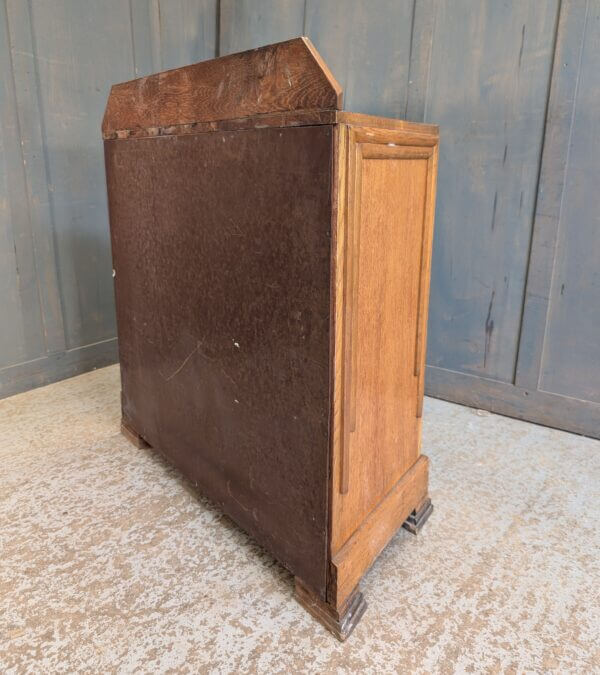Small Oak Faced Altar Communion Table from St Andrews, New Brighton