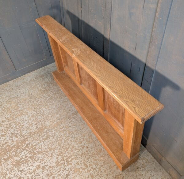 Small Mid Century Oak Reredos Panel BEDHEAD