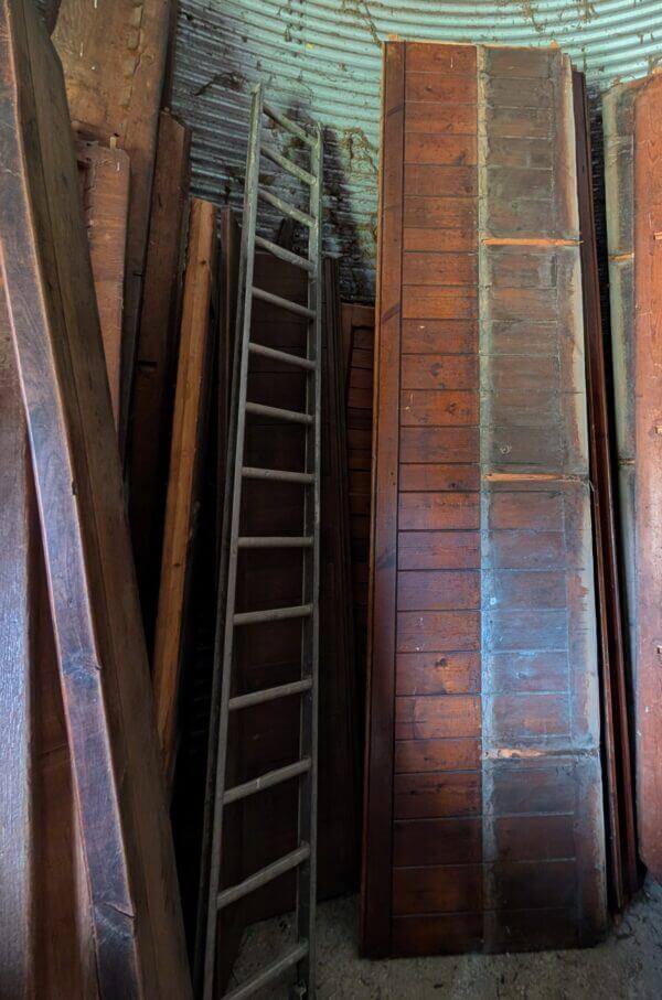 William III 1830’s Pine Dado Height T&G Panelling