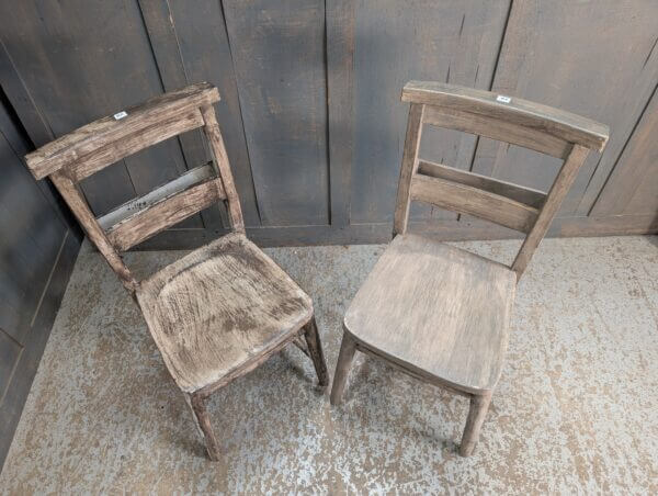 Two Chapel Chairs from a Theatre Royal Bath Production BARGAIN