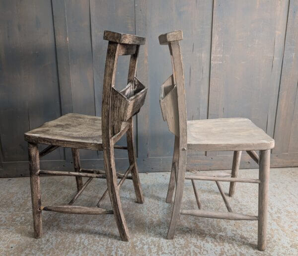 Two Chapel Chairs from a Theatre Royal Bath Production BARGAIN