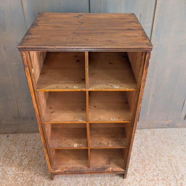 Victorian Pine Pigeon Box Storage previously for Sheet Music