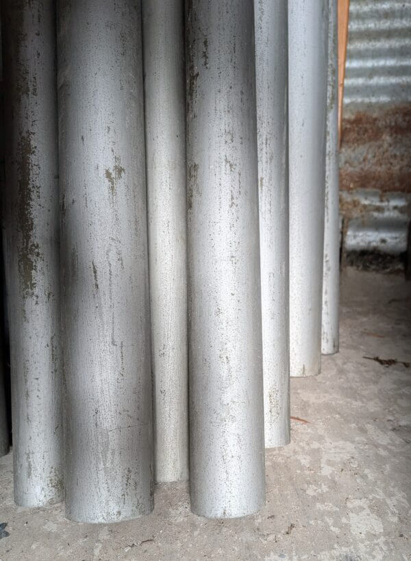 Set of 25 Organ Pipes from the Old Church Organ at St John’s Fulwell