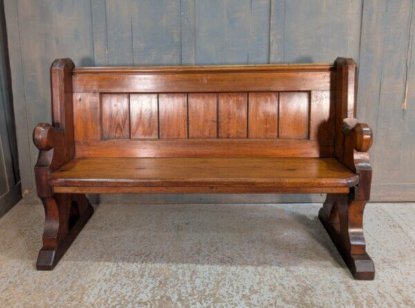 Top Quality Antique Baltic Pine Church Chapel Pews Benches from Leamington Spa #2