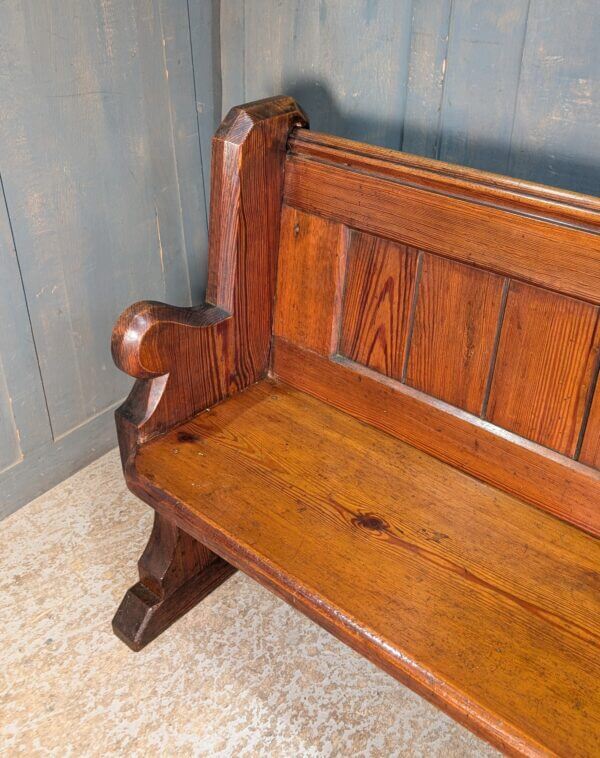 Top Quality Antique Baltic Pine Church Chapel Pews Benches from Leamington Spa #2