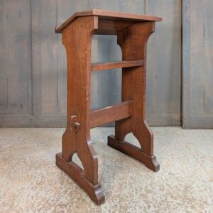 Medium Size Mid Century Oak Prie Dieu Prayer Desk