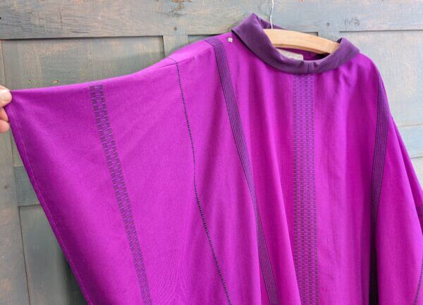 Large Purple Trans Atlantic Chasuble Alb Garment