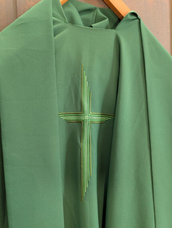Green Matching Italian Albs Chasubles Choir Robes with Stoles