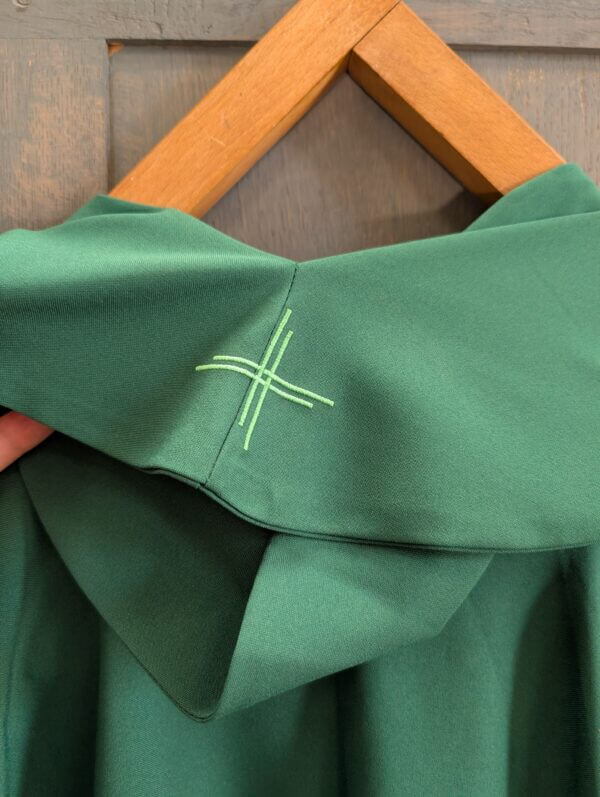 Green Matching Italian Albs Chasubles Choir Robes with Stoles