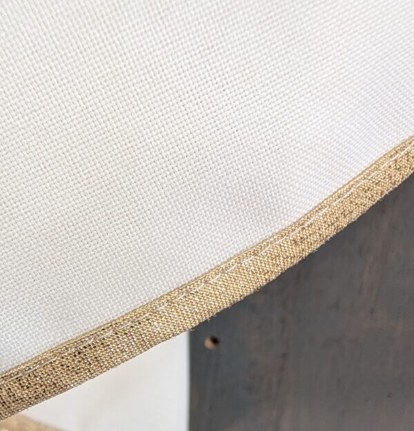 Stylish Italian Alb with Embroidered Gold Cross & Olive Tree
