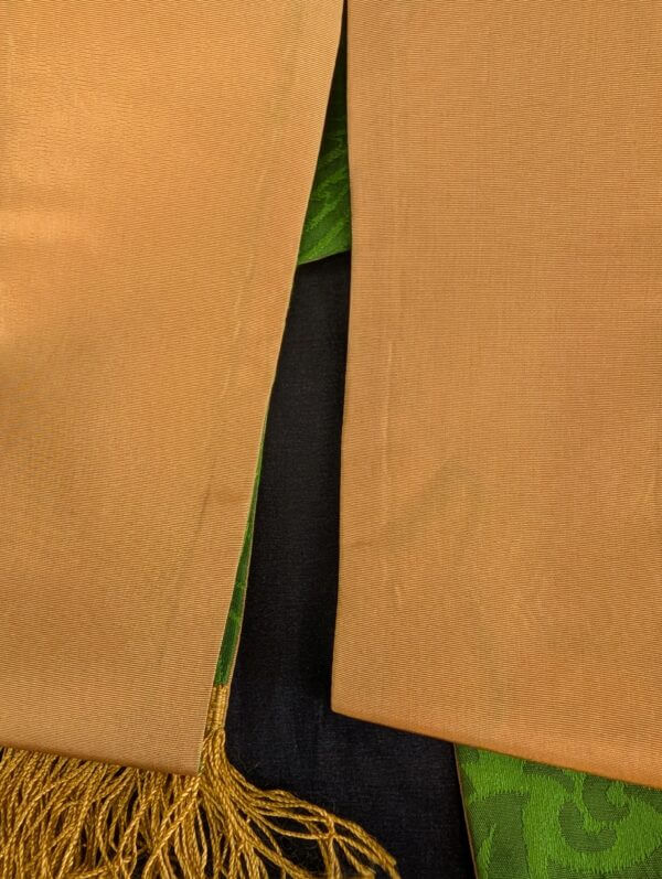 Green Damask 'Dove of Peace' Stole