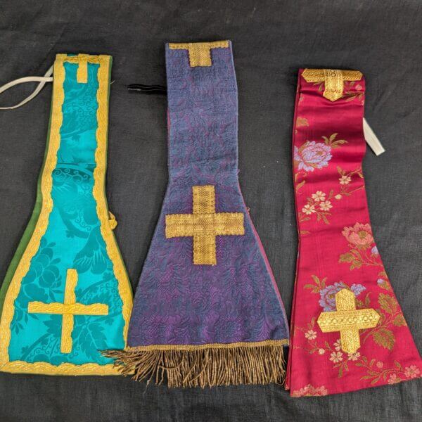 Three Colourful Gothic Maniples