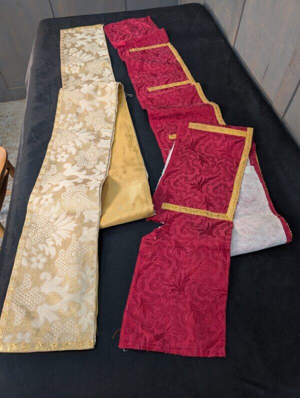 Eccleisistical Material : A Gold and a Red Superfrontal - PROJECT-