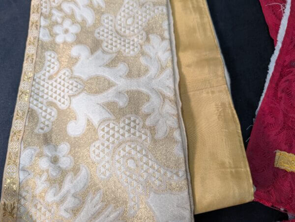 Eccleisistical Material : A Gold and a Red Superfrontal - PROJECT-