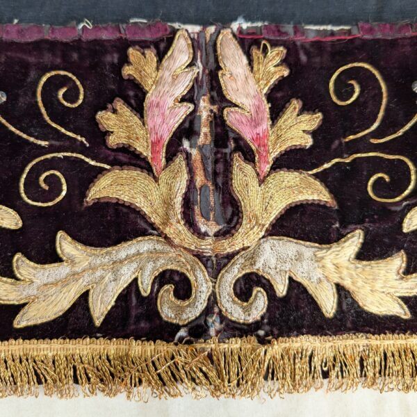 Eccleisistical Material : Two Splendid Embroidered Superfrontals - PROJECT-