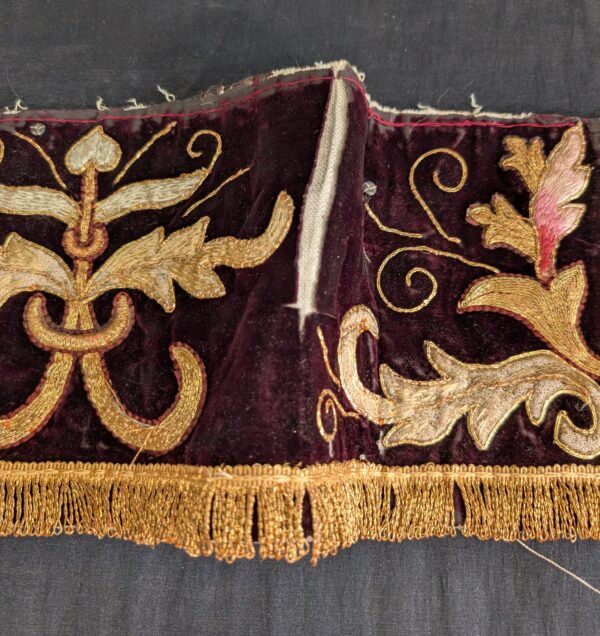 Eccleisistical Material : Two Splendid Embroidered Superfrontals - PROJECT-