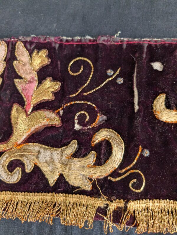 Eccleisistical Material : Two Splendid Embroidered Superfrontals - PROJECT-