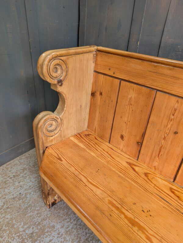 Stripped Antique Georgian Pine Pews from St John the Divine Chatham