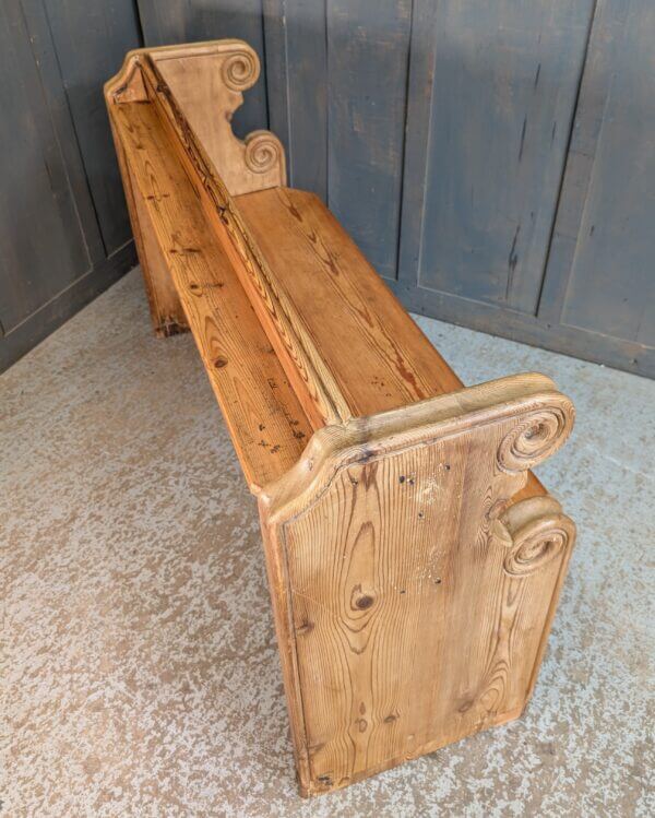 Stripped Antique Georgian Pine Pews from St John the Divine Chatham