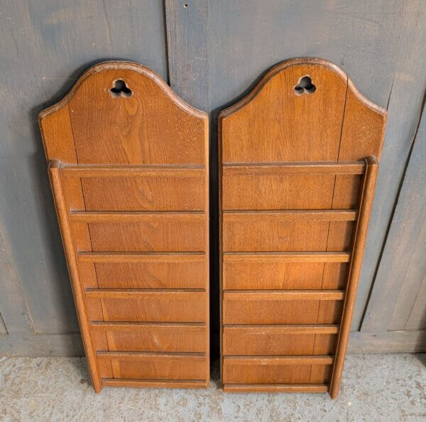Large Classic Six Hymn Vintage Oak 'Left' & 'Right' Hymn Boards - Image 2