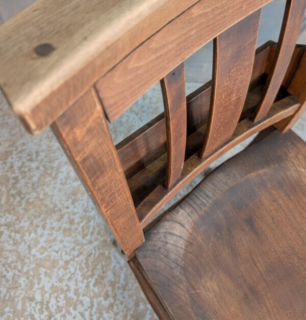 Coventry Mixed Slatback & Square Legs Church Chapel Chairs