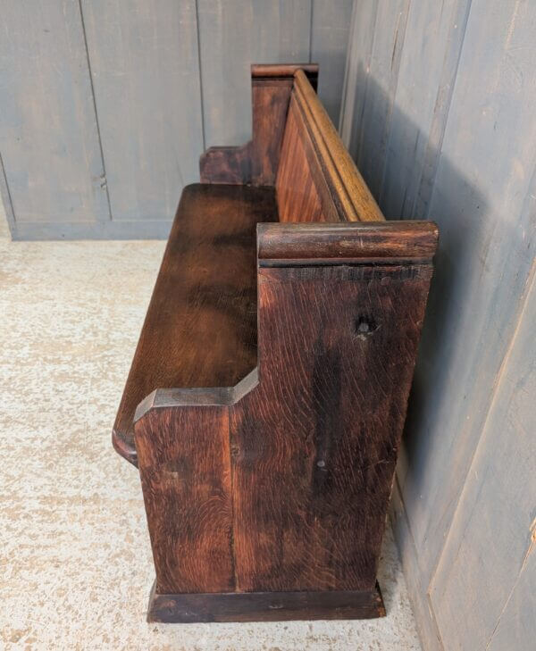 Winchester Elbow Ended Oak T&G Antique Church Chapel Pews Benches