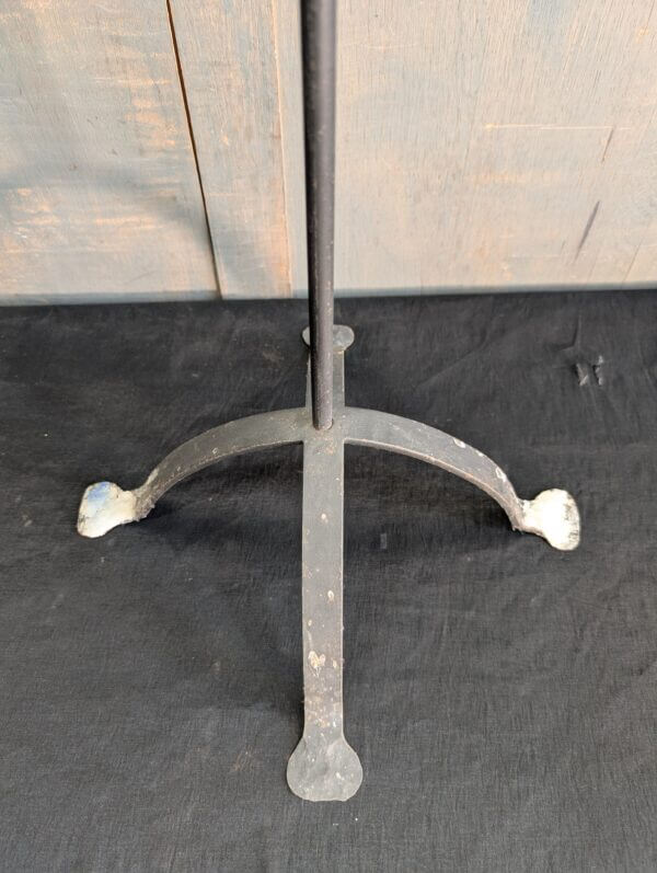 Blacksmith Made Wrought Iron Church Altar Candle Holder
