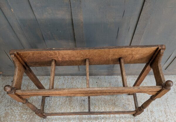 1930's Vintage Oak Umbrella Walking Stick Stand